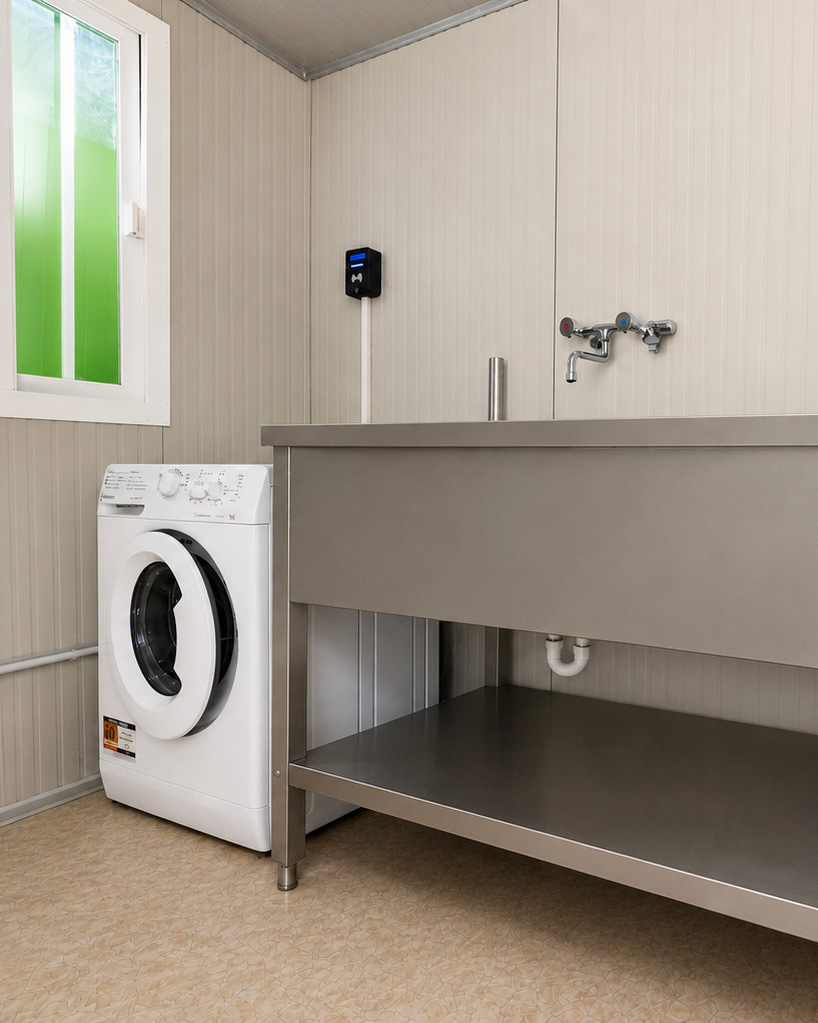 Shower and washroom facilities